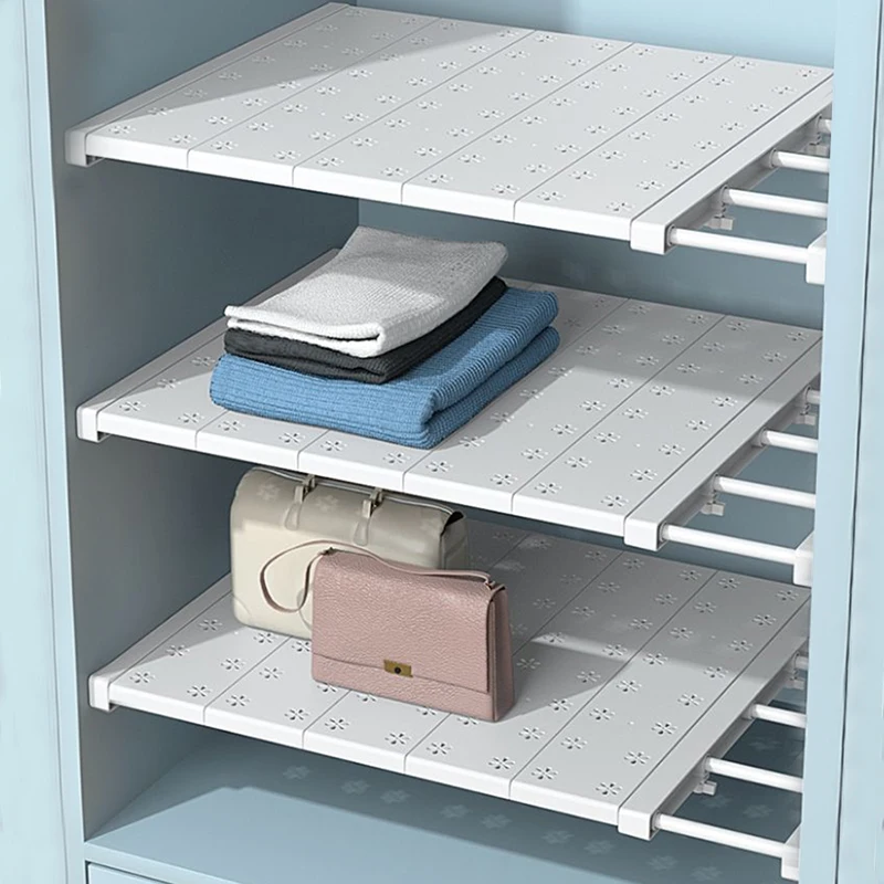 Adjustable Wardrobe Storage Shelves Clothing Closet Shelf Wall Mounted Rack for Bathroom Kitchen Cabinet Shelves Home Organizer
Adjustable Wardrobe Storage Shelves Clothing Closet Shelf Wall Mounted Rack for Bathroom Kitchen Cabinet Shelves Home Organizer