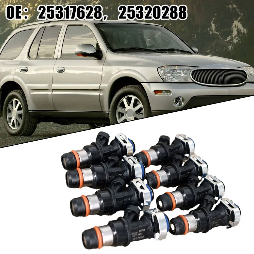 8 шт. топливный инжектор для Chevrolet, для GMC 4,8/5,3/25317628 l 99-07 17113553 долговечные бесшовные автомобильные аксессуары
8 шт. топливный инжектор для Chevrolet, для GMC 4,8/5,3/25317628 l 99-07 17113553 долговечные бесшовные автомобильные аксессуары