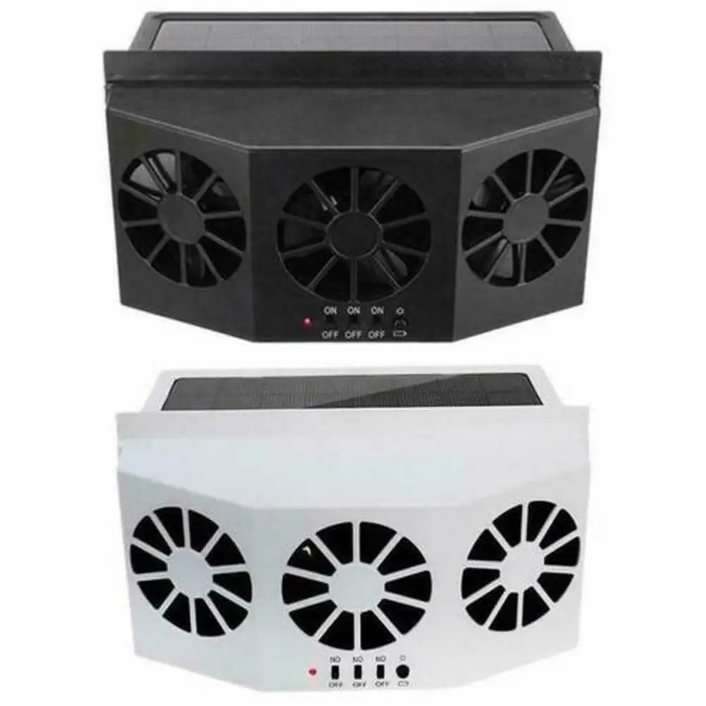 Solar Powered Car Cooler Exhaust Fan Front/Rear Window Radiator Auto Air Vent Fan Ventilation Radiator Cooling System
Solar Powered Car Cooler Exhaust Fan Front/Rear Window Radiator Auto Air Vent Fan Ventilation Radiator Cooling System