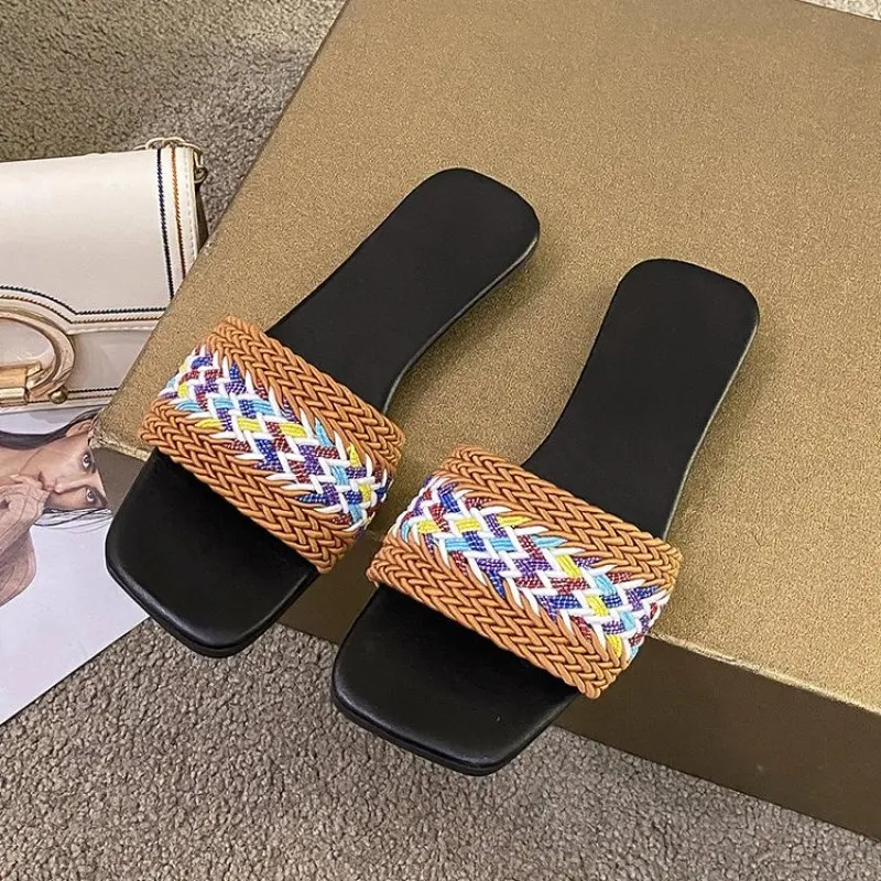 Women's Fashion Anti-slip Linen Home Indoor Open Toe Flat Shoes Beach Slippers slippers women zapatos mujer sapatos Plus Size 42
Women's Fashion Anti-slip Linen Home Indoor Open Toe Flat Shoes Beach Slippers slippers women zapatos mujer sapatos Plus Size 42