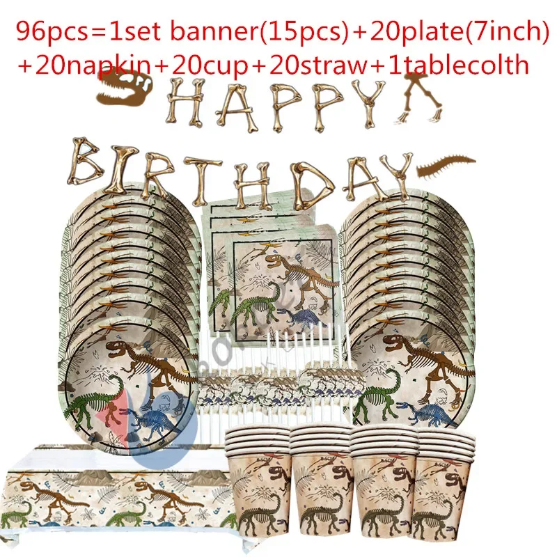 Dinosaur Fossil Archaeological Theme Disposable Tableware Jurassic World Dino Napkins Plates Jungle 1st Happy Birthday Party
Dinosaur Fossil Archaeological Theme Disposable Tableware Jurassic World Dino Napkins Plates Jungle 1st Happy Birthday Party