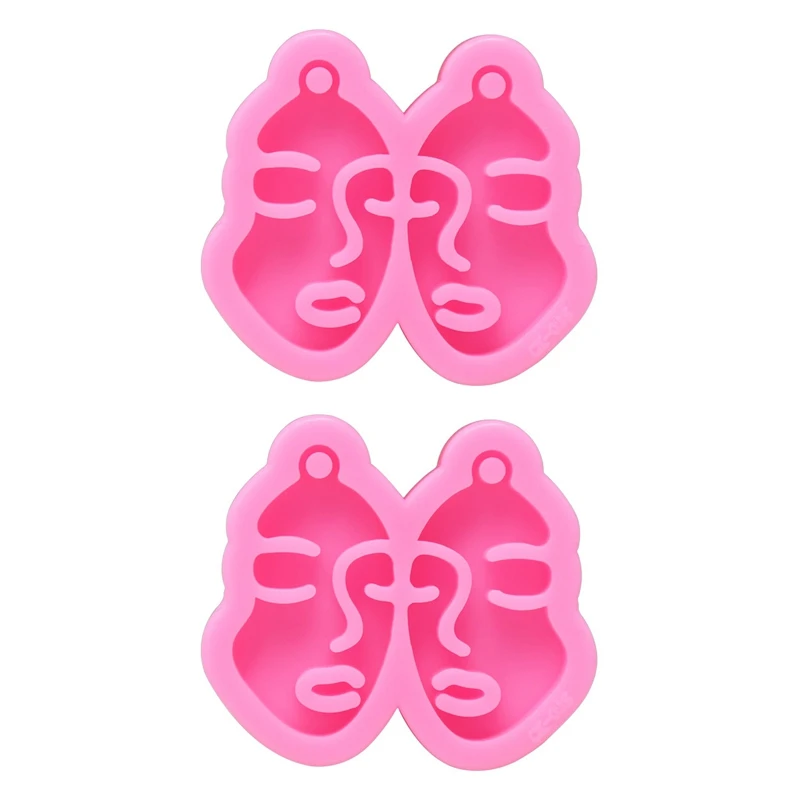 2X Glossy Girl Face Earring Mold Resin Silicone Mold DIY Epoxy Mould Decoration Keychain
2X Glossy Girl Face Earring Mold Resin Silicone Mold DIY Epoxy Mould Decoration Keychain
