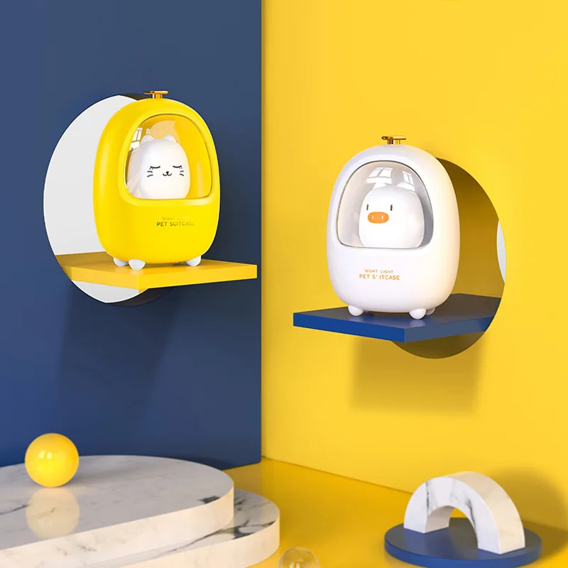 LED Creative Portable Night Light USB Rechargeable Pet Box Night Table Lamp Children Toys Cartoon Gift Decoration Table Lamp
LED Creative Portable Night Light USB Rechargeable Pet Box Night Table Lamp Children Toys Cartoon Gift Decoration Table Lamp