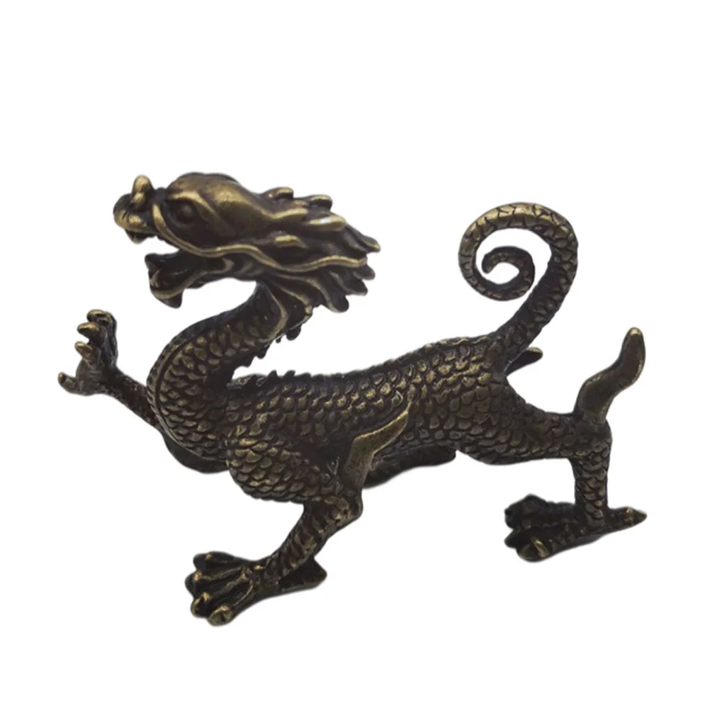 Dragon Statue Brass Figurine Sculpture Ornament Figurines Wealth Prosperity Mini Chinese Tea Home Adornment Craft Golden Tray
Dragon Statue Brass Figurine Sculpture Ornament Figurines Wealth Prosperity Mini Chinese Tea Home Adornment Craft Golden Tray