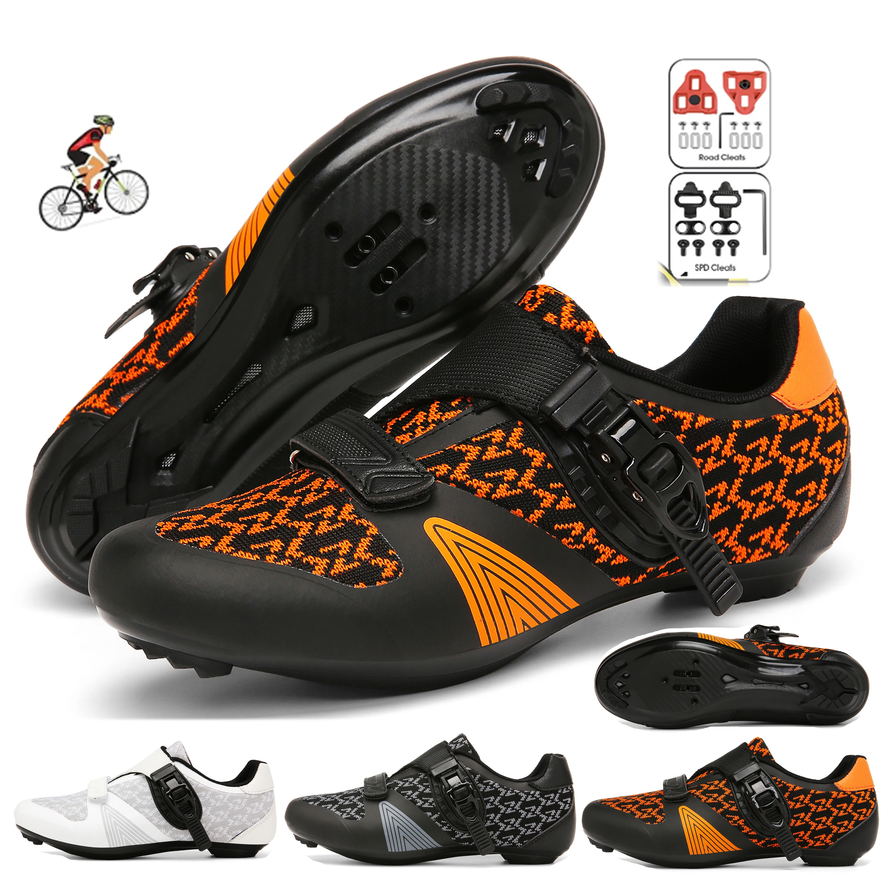 Кроссовки для горного велосипеда SPD женские и мужские, профессиональная обувь для езды на велосипеде по бездорожью
Кроссовки для горного велосипеда SPD женские и мужские, профессиональная обувь для езды на велосипеде по бездорожью