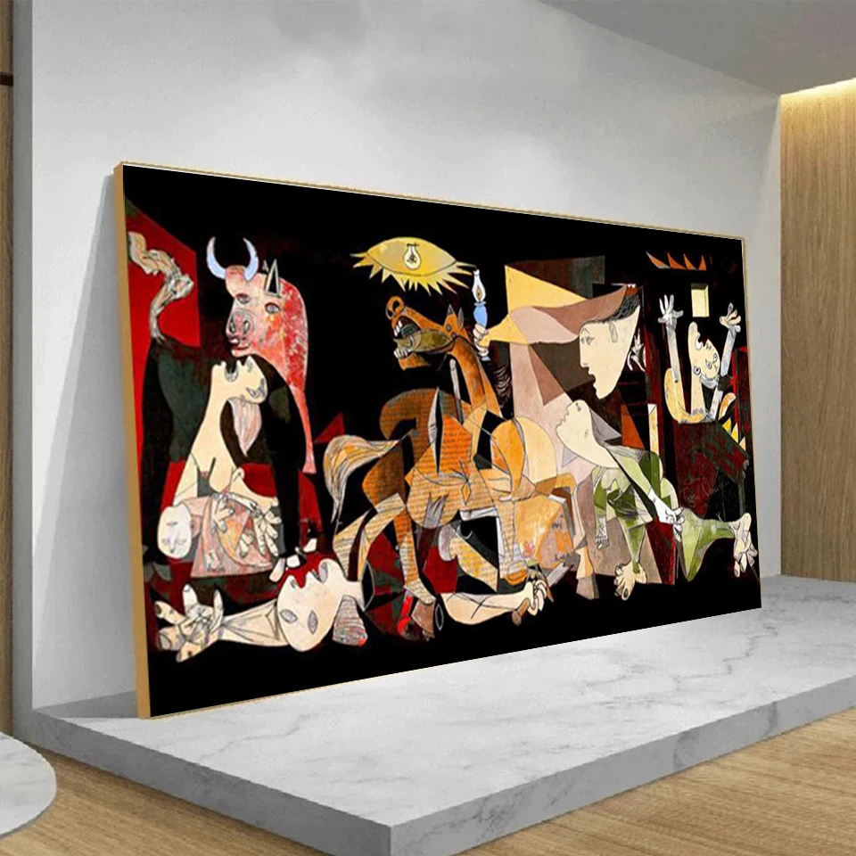 Guernica By Picasso Бриллиантовая фотография, Набор для вышивки крестом, музей Picasso, фотообои большого размера, домашний декор для стен
Guernica By Picasso Бриллиантовая фотография, Набор для вышивки крестом, музей Picasso, фотообои большого размера, домашний декор для стен