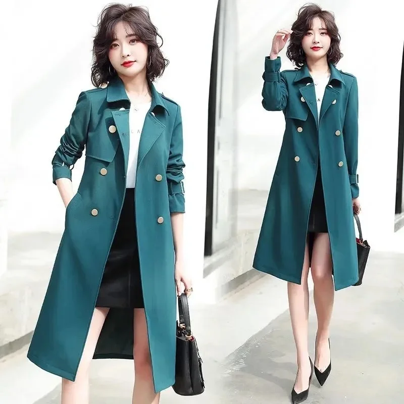 Тренчкот женский демисезонный, Классическая двубортная ветровка средней длины в Корейском стиле, верхняя одежда, 3XL
Тренчкот женский демисезонный, Классическая двубортная ветровка средней длины в Корейском стиле, верхняя одежда, 3XL
