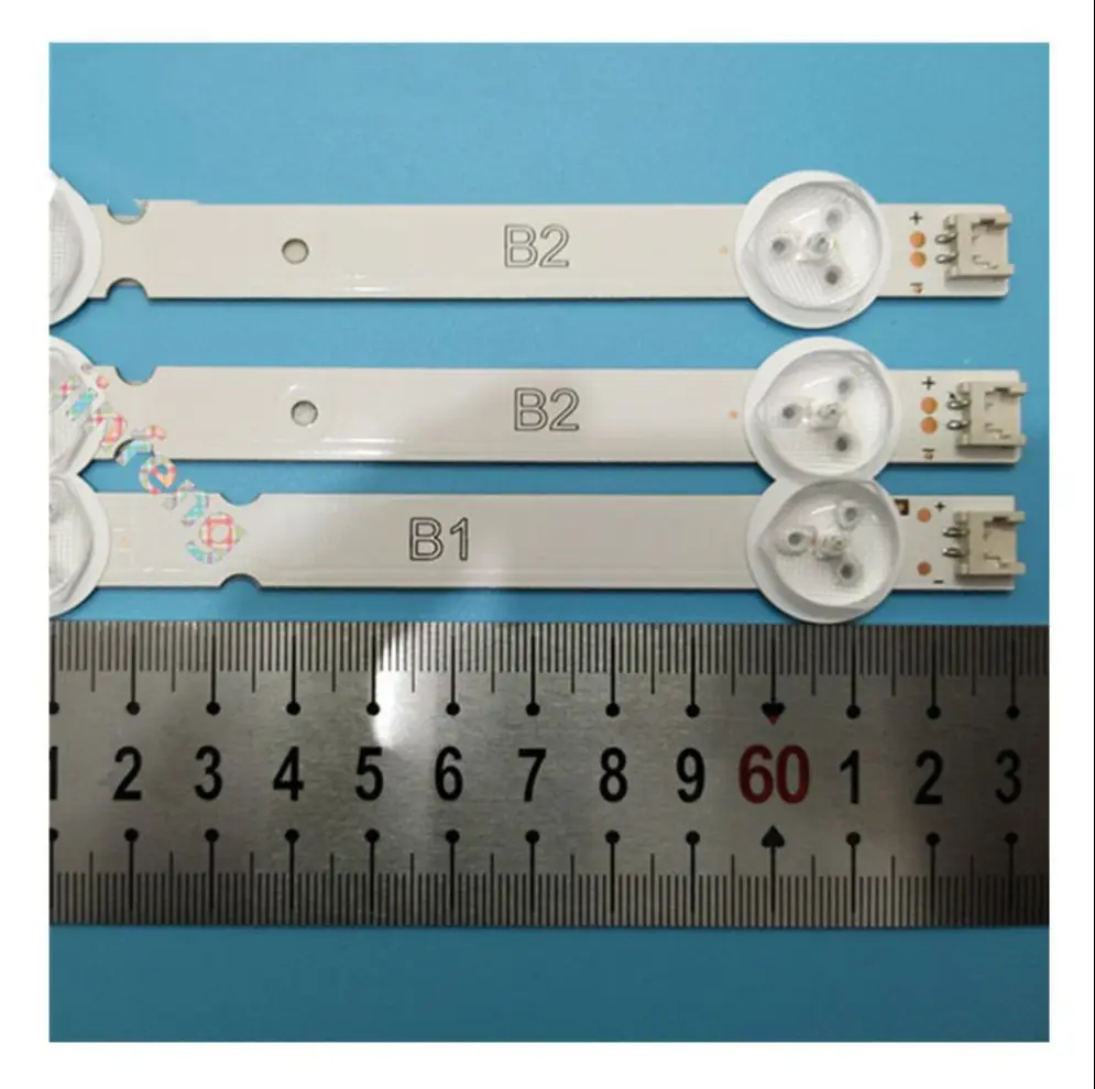 LG 6916L-1438A B1 6916L-1437A B2 32LN5400 32LN57 7S 1 набор = 3 шт. (1 = 7 светодиодов)
LG 6916L-1438A B1 6916L-1437A B2 32LN5400 32LN57 7S 1 набор = 3 шт. (1 = 7 светодиодов)