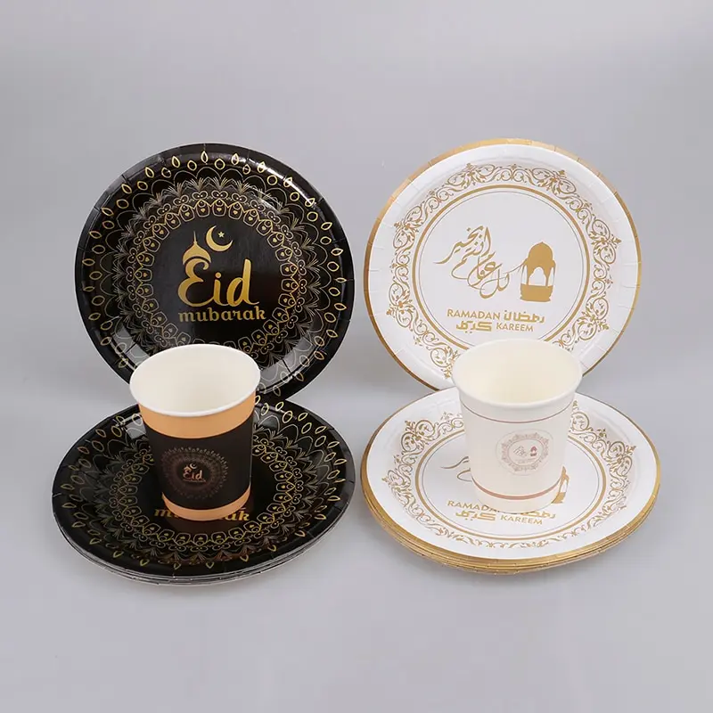 1set Disposable Eid Mubarak Marble Pattern Tableware Paper Plate Cup Banner Ramadan Kareem Decoration Festival Supplie
1set Disposable Eid Mubarak Marble Pattern Tableware Paper Plate Cup Banner Ramadan Kareem Decoration Festival Supplie