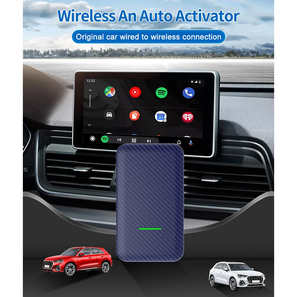 AN Auto Wireless Adapter Smart Ai Box WiFi Auto Connect For Wired AN Cars AI Box Android Auto Dongle Handsfree
AN Auto Wireless Adapter Smart Ai Box WiFi Auto Connect For Wired AN Cars AI Box Android Auto Dongle Handsfree