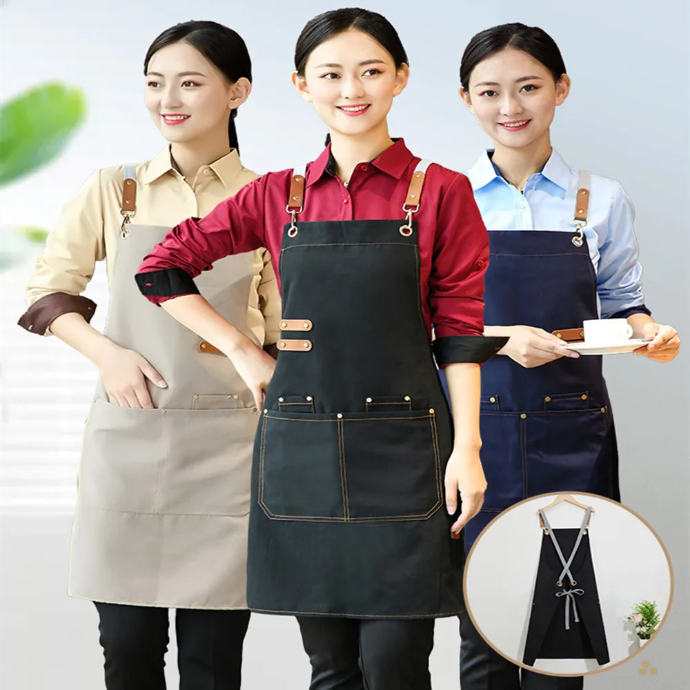 Professional Men Women Work Apron Waterproof Kitchen Cafes Nail Beauty Hair Cutting Salon Uniform Grill Garden Waiter Bib
Professional Men Women Work Apron Waterproof Kitchen Cafes Nail Beauty Hair Cutting Salon Uniform Grill Garden Waiter Bib