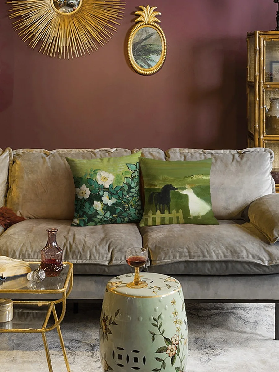 Sensual Green Flowers Cushion Cover Decorations For Home Ornament Happy New Year Christmas Decor 2023
Sensual Green Flowers Cushion Cover Decorations For Home Ornament Happy New Year Christmas Decor 2023