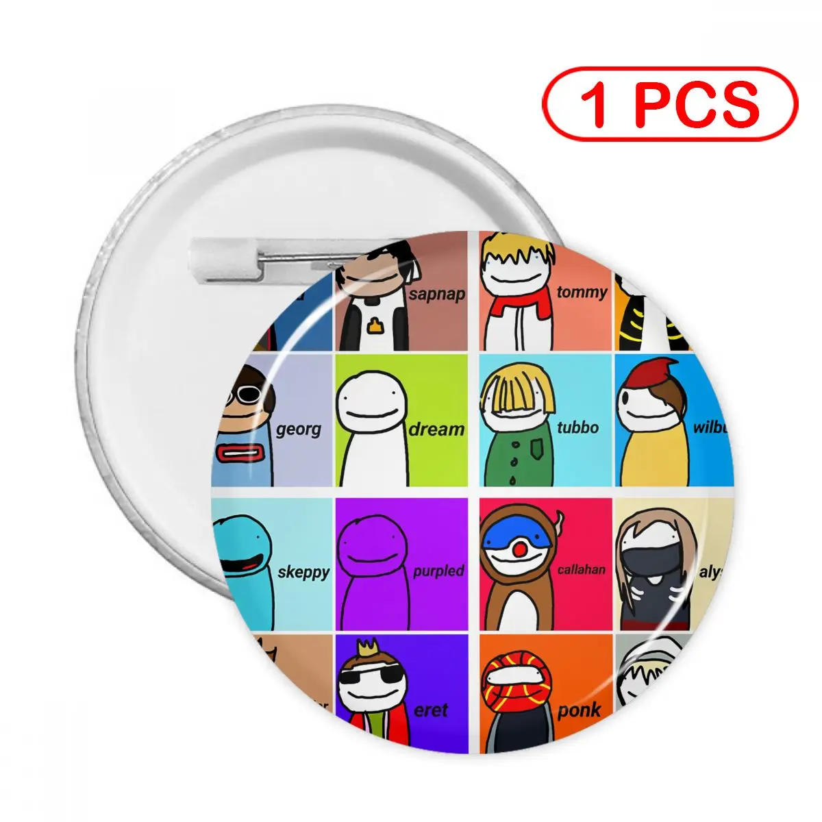 Dream Smp Soft Button Pin Clothes Brooch Creative Pins Jewelry Decor Cute Badge All Women Child Lapel
Dream Smp Soft Button Pin Clothes Brooch Creative Pins Jewelry Decor Cute Badge All Women Child Lapel