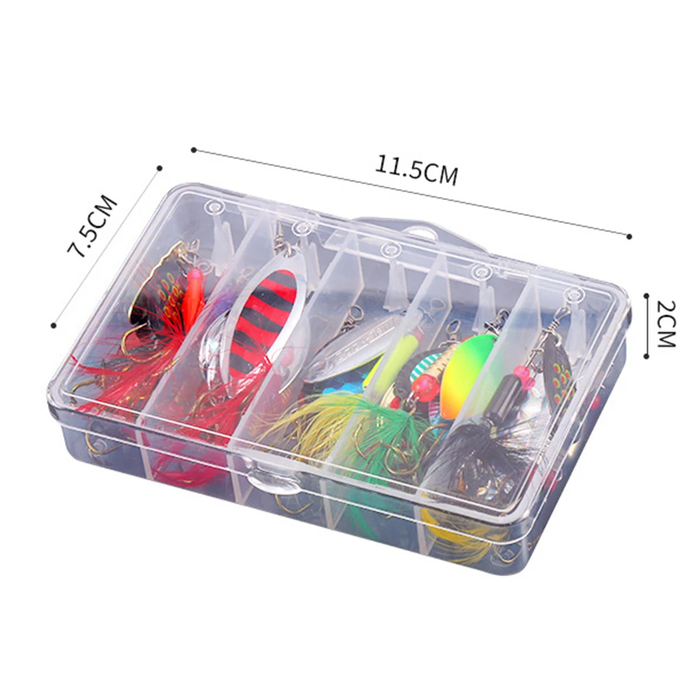 Fishing Bait Lure Crankbait Fishing Hook Fishing Lure Set Sequin Set Spinner Bait Spoon Lure Streamlined Design
Fishing Bait Lure Crankbait Fishing Hook Fishing Lure Set Sequin Set Spinner Bait Spoon Lure Streamlined Design
