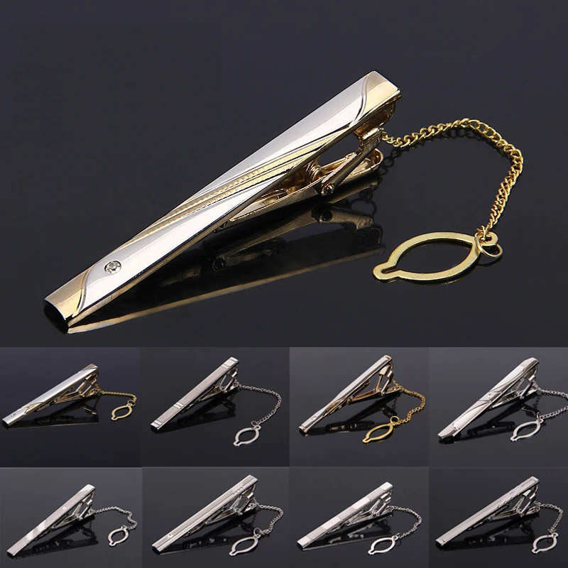 New Silvery Tie Clip For Men Classic Meter Tie Clips Alloy Tie Bar Quality Enamel Tie Collar Pin Crystal Business Corbata
New Silvery Tie Clip For Men Classic Meter Tie Clips Alloy Tie Bar Quality Enamel Tie Collar Pin Crystal Business Corbata