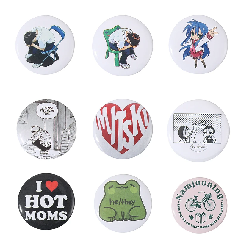 Creative Fun Letter Medals Lucky Star Metal Badges Clothing Accessories Cartoon Image Pins Accessories Wholesale Brooch Gifts 
Creative Fun Letter Medals Lucky Star Metal Badges Clothing Accessories Cartoon Image Pins Accessories Wholesale Brooch Gifts