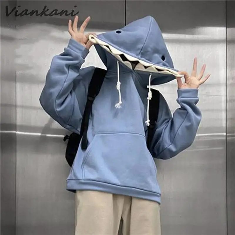 Funny Shark Patchwork Couple Hoodies Autumn Kawaii Sweatshirt Casual Long Sleeve Pullover High Street Cartoon Man Clothes
Funny Shark Patchwork Couple Hoodies Autumn Kawaii Sweatshirt Casual Long Sleeve Pullover High Street Cartoon Man Clothes