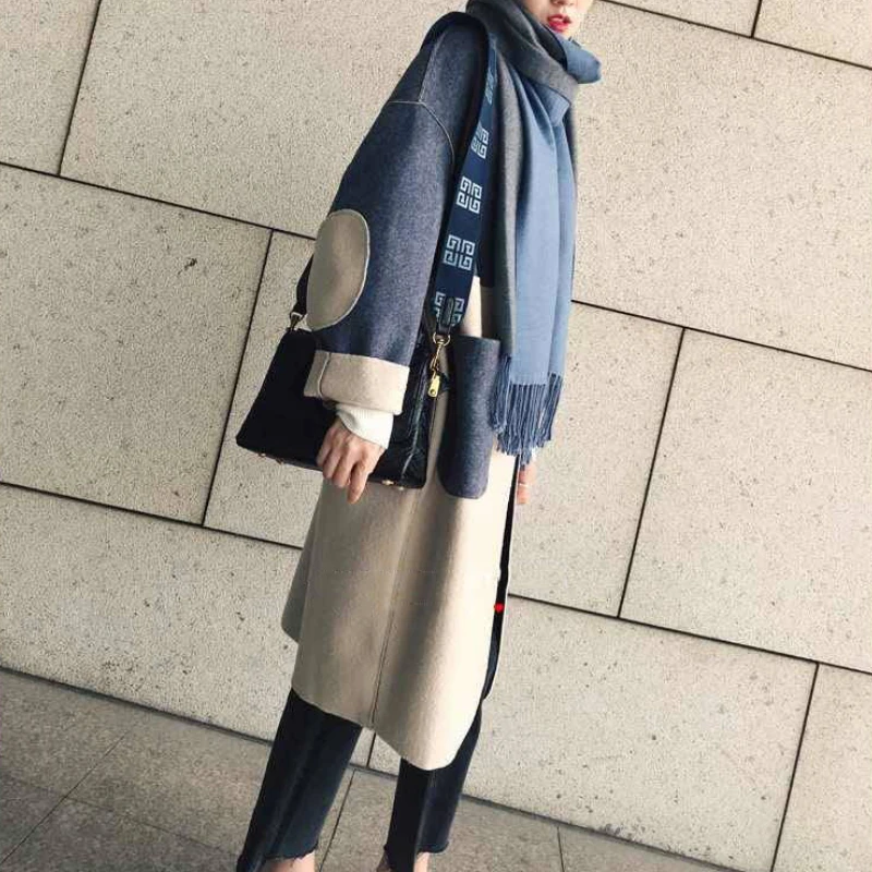 Women Coats Warm Spring Autumn Cotton Overcoat Casual A-line Loose Long Jackets Fashion Open Stitch Cotton Female Windbreaker
Women Coats Warm Spring Autumn Cotton Overcoat Casual A-line Loose Long Jackets Fashion Open Stitch Cotton Female Windbreaker