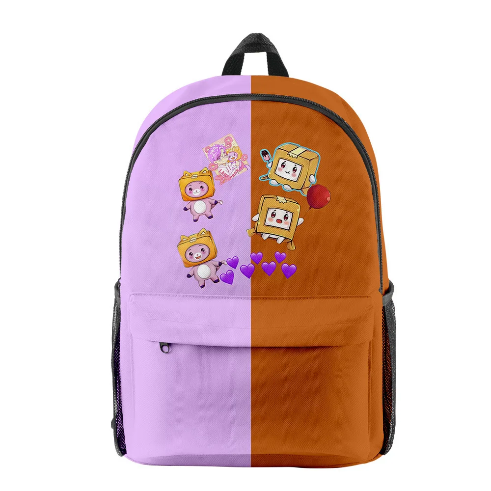New Product LankyBox Net Red Peripheral 3D Campus Simple Trendy Schoolbag Backpack for Primary and Secondary School Students
New Product LankyBox Net Red Peripheral 3D Campus Simple Trendy Schoolbag Backpack for Primary and Secondary School Students