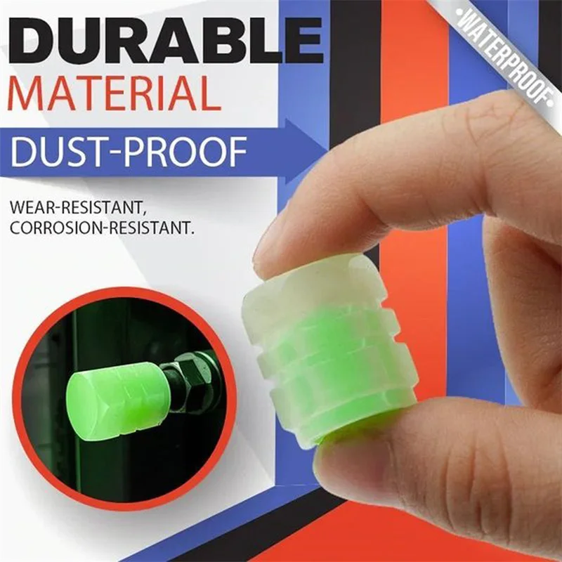 Universal Luminous Valve Cap Plastic Dust-proof Tires Wheel Hub Valve Glowing Tyre Stem Covers Applicable Car Motorcycle Bike
Universal Luminous Valve Cap Plastic Dust-proof Tires Wheel Hub Valve Glowing Tyre Stem Covers Applicable Car Motorcycle Bike