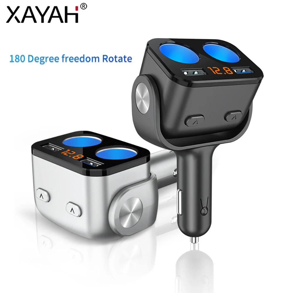 Car Cigarette Lighter Socket Splitter Car Charger Multi-function Conversion Plug Dual USB Car Charger Mobile Phone Fast Charge
Car Cigarette Lighter Socket Splitter Car Charger Multi-function Conversion Plug Dual USB Car Charger Mobile Phone Fast Charge