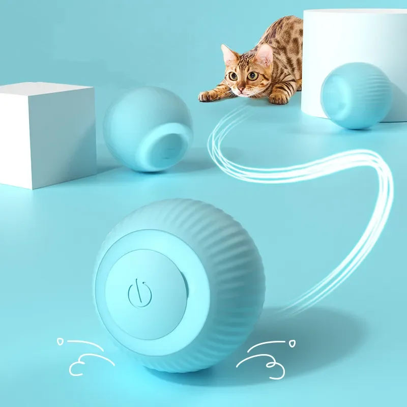 Electric Cat Ball Toys Automatic Rolling Smart Cat Toys Interactive for Cats Training Self-moving Kitten Toys for Indoor Playing
Electric Cat Ball Toys Automatic Rolling Smart Cat Toys Interactive for Cats Training Self-moving Kitten Toys for Indoor Playing