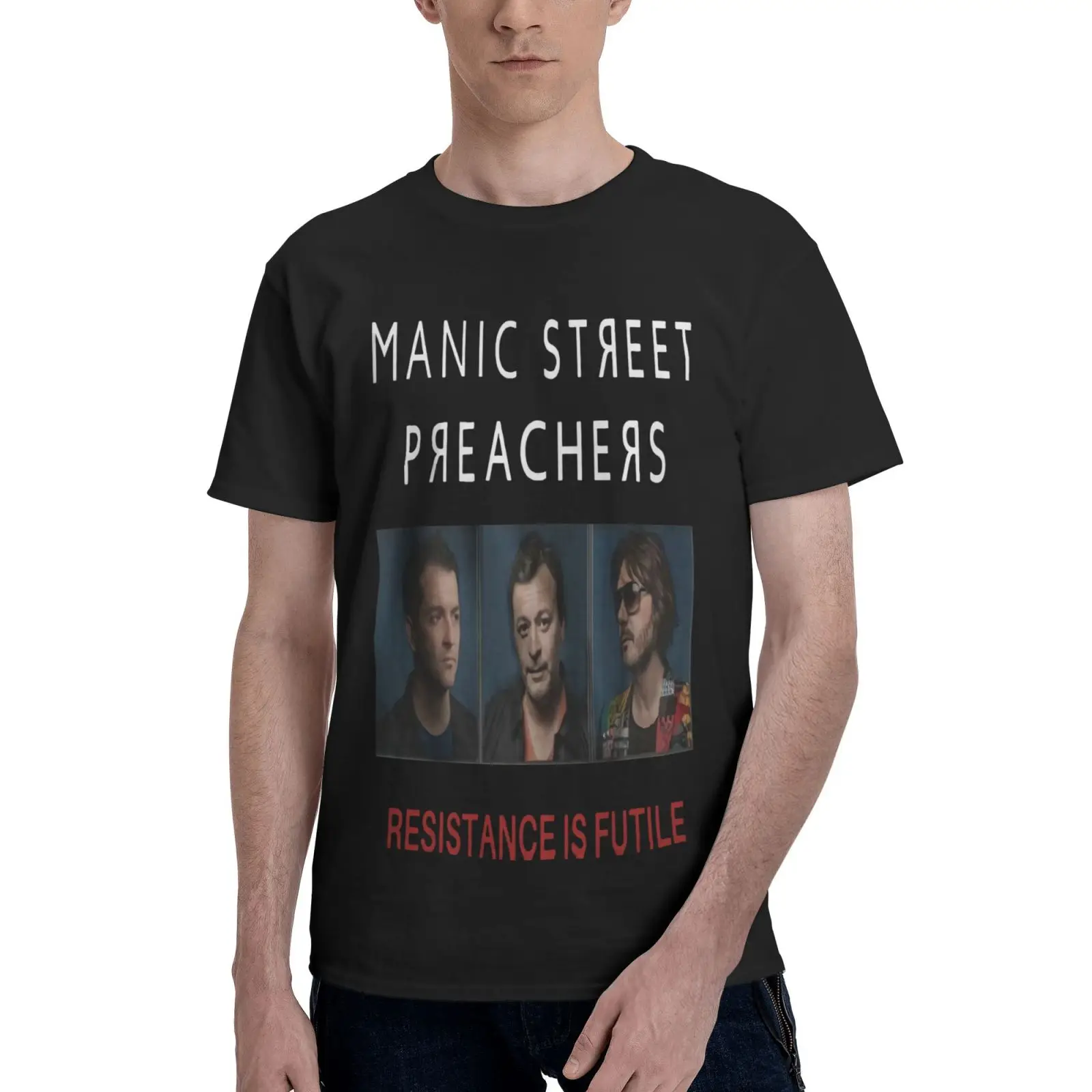 Футболка Manic Street Preachers Tour Мужская, Топ оверсайз с рисунком аниме, одежда для мужчин, 2018 
Футболка Manic Street Preachers Tour Мужская, Топ оверсайз с рисунком аниме, одежда для мужчин, 2018