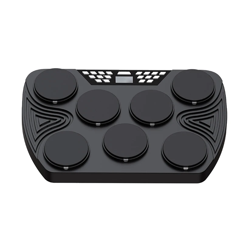Electronic Drum Set 7 Velocity-Sensitive Pad Tabletop Drum Built-In Rechargeable Drum For Recording Audio Input
Electronic Drum Set 7 Velocity-Sensitive Pad Tabletop Drum Built-In Rechargeable Drum For Recording Audio Input