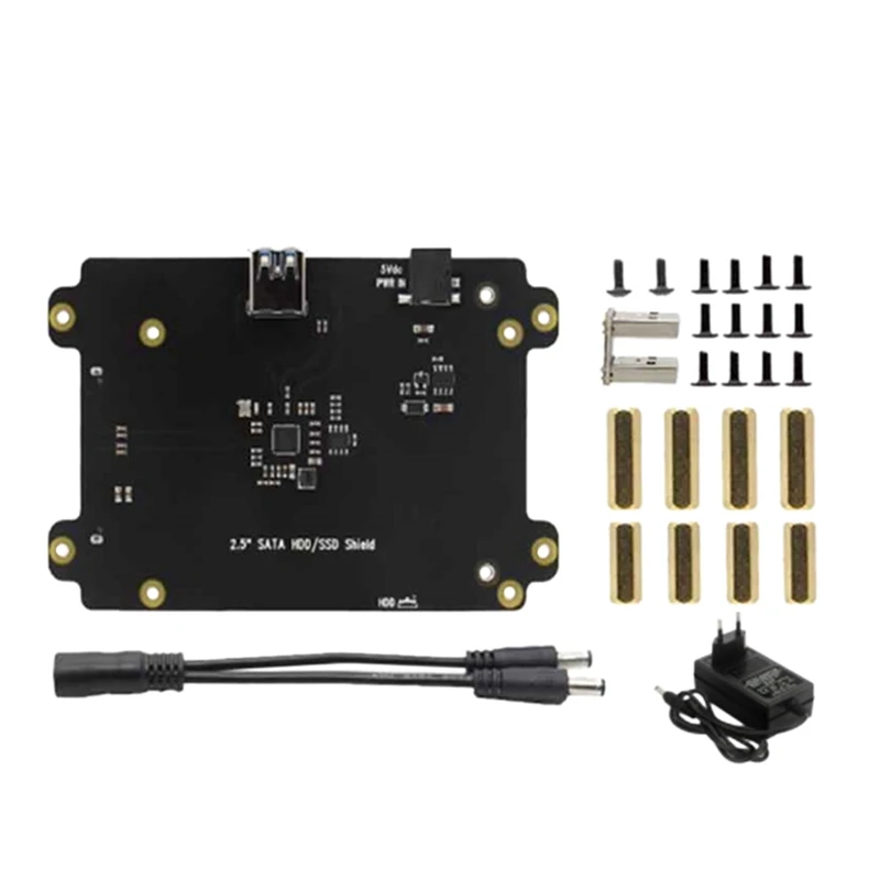 For Jetson Nano Storage Development Board For 2.5 Inche SATA SSD/HDD T300 V1.1 Expansion Board USB 3.1 Connector
For Jetson Nano Storage Development Board For 2.5 Inche SATA SSD/HDD T300 V1.1 Expansion Board USB 3.1 Connector