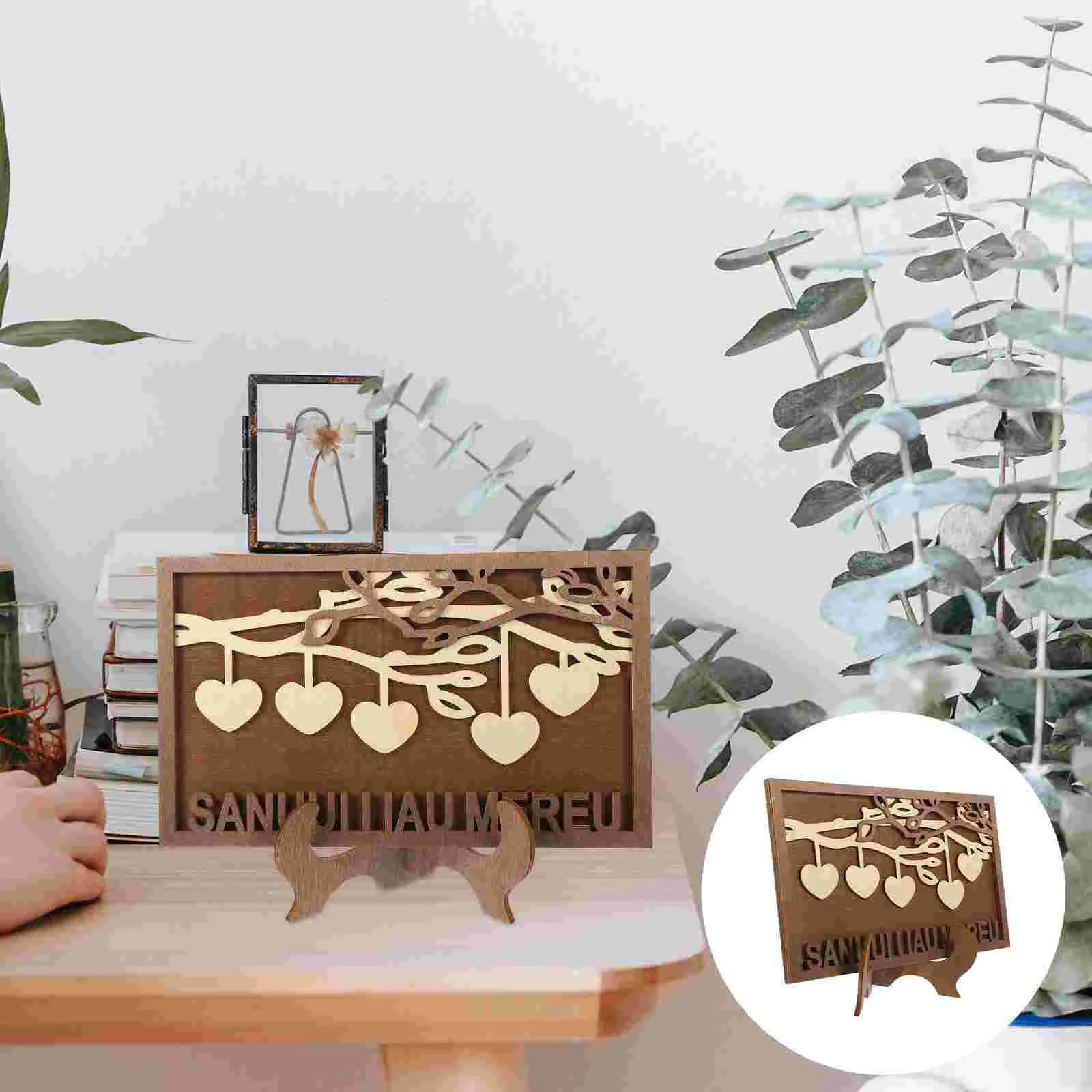 Украшение для дома с изображением семейного имени и дня рождения
Украшение для дома с изображением семейного имени и дня рождения