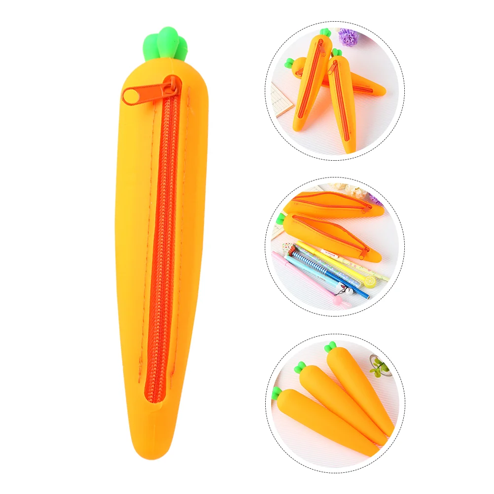 Fountain Pen Case Pen Storage Boxes School Stationery Case Slim Carrot-shaped Case
Fountain Pen Case Pen Storage Boxes School Stationery Case Slim Carrot-shaped Case