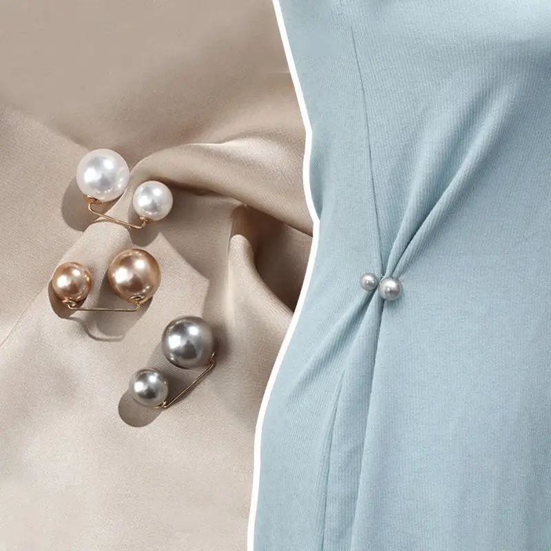 Double Pearl Brooch Pins Anti-fade Exquisite Elegant Brooches for Women Sweater Cardigan Clip Coat Summer Dress Jewelry
Double Pearl Brooch Pins Anti-fade Exquisite Elegant Brooches for Women Sweater Cardigan Clip Coat Summer Dress Jewelry