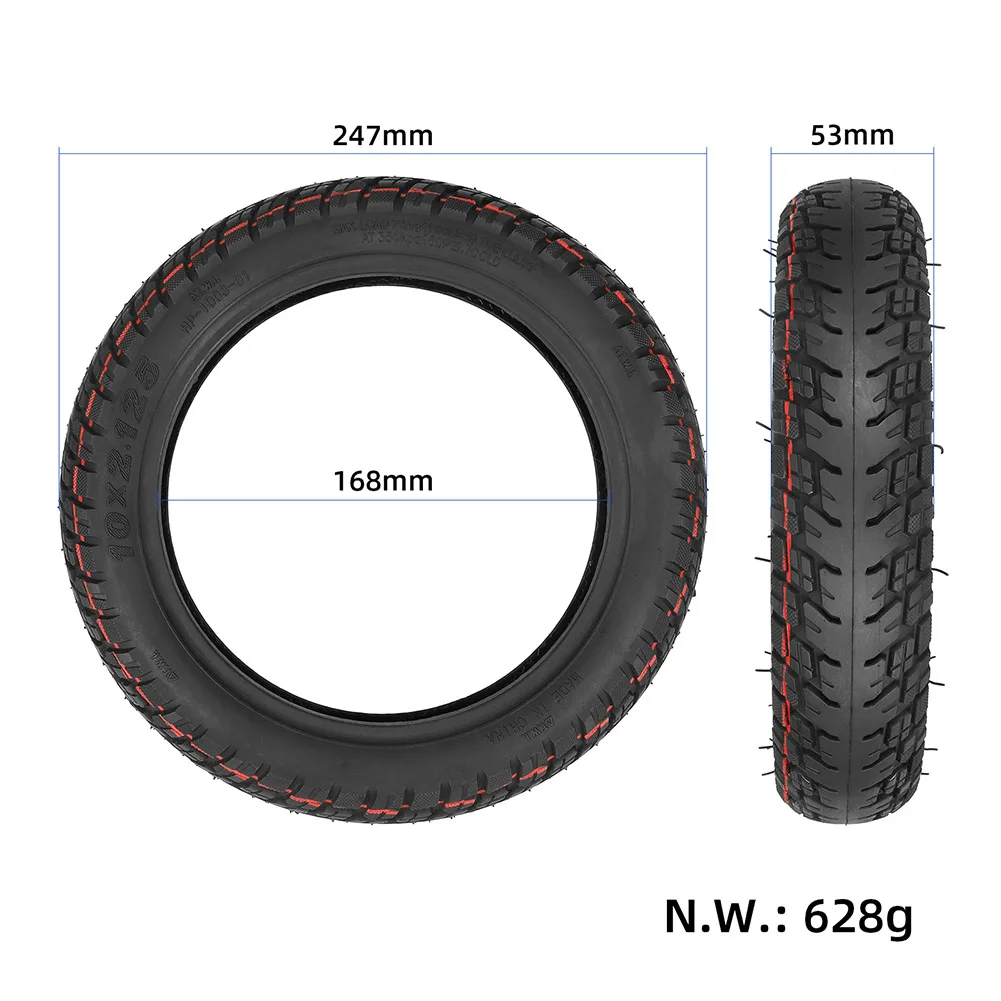 Garden Indoor Tubeless Tyre Electric Scooter 10*2.125 628g Accessories Black Parts Replacement Rubber For Segway
Garden Indoor Tubeless Tyre Electric Scooter 10*2.125 628g Accessories Black Parts Replacement Rubber For Segway