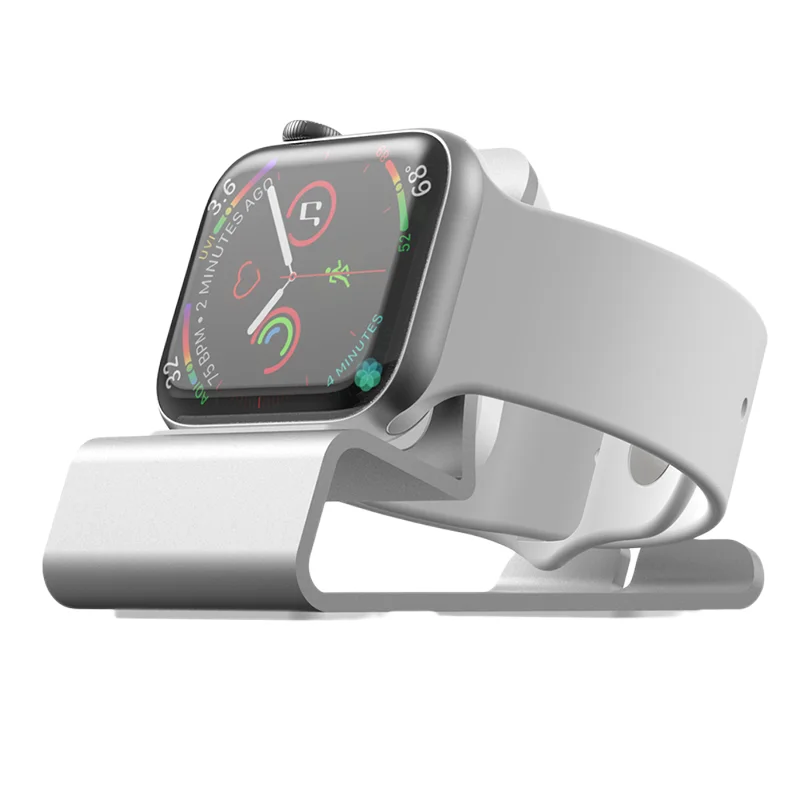 Watch Charging Dock for Apple Watch Serie 8/7/6/5/4/3/2/1/airpods Aluminum Alloy Desktop Charger Dock Non-Slip Silicone Pad
Watch Charging Dock for Apple Watch Serie 8/7/6/5/4/3/2/1/airpods Aluminum Alloy Desktop Charger Dock Non-Slip Silicone Pad