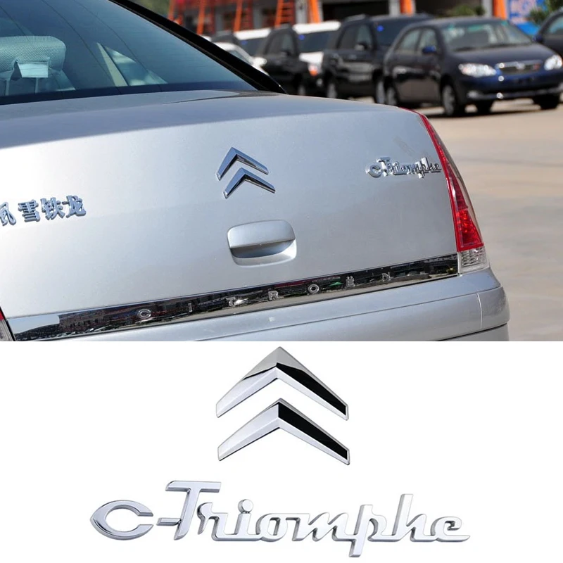 ABS Car Rear Trunk Badge 3D Decal for Citroen Logo C-Triomphe 2006-2010 Emblem Replacement Sticker Auto Modification Accessories
ABS Car Rear Trunk Badge 3D Decal for Citroen Logo C-Triomphe 2006-2010 Emblem Replacement Sticker Auto Modification Accessories