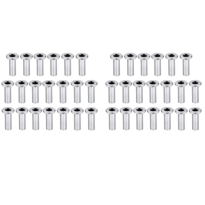 BMBY-40 Pcs T316 Stainless Steel Protector Sleeves For 1/8Inch 5/32Inch 3/16Inch Cable Railing Kit,Wood Posts,DIY Balustrade
BMBY-40 Pcs T316 Stainless Steel Protector Sleeves For 1/8Inch 5/32Inch 3/16Inch Cable Railing Kit,Wood Posts,DIY Balustrade