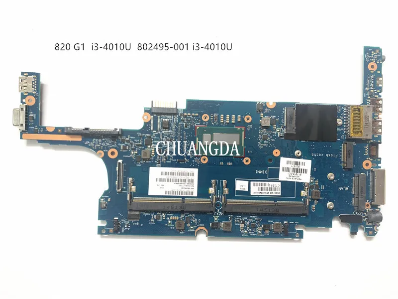 Материнская плата для ноутбука HP 820 G1 802495-001802495-601 817916-001 6050A2630701-MB-A01 с фотоэлементами 100%
Материнская плата для ноутбука HP 820 G1 802495-001802495-601 817916-001 6050A2630701-MB-A01 с фотоэлементами 100%