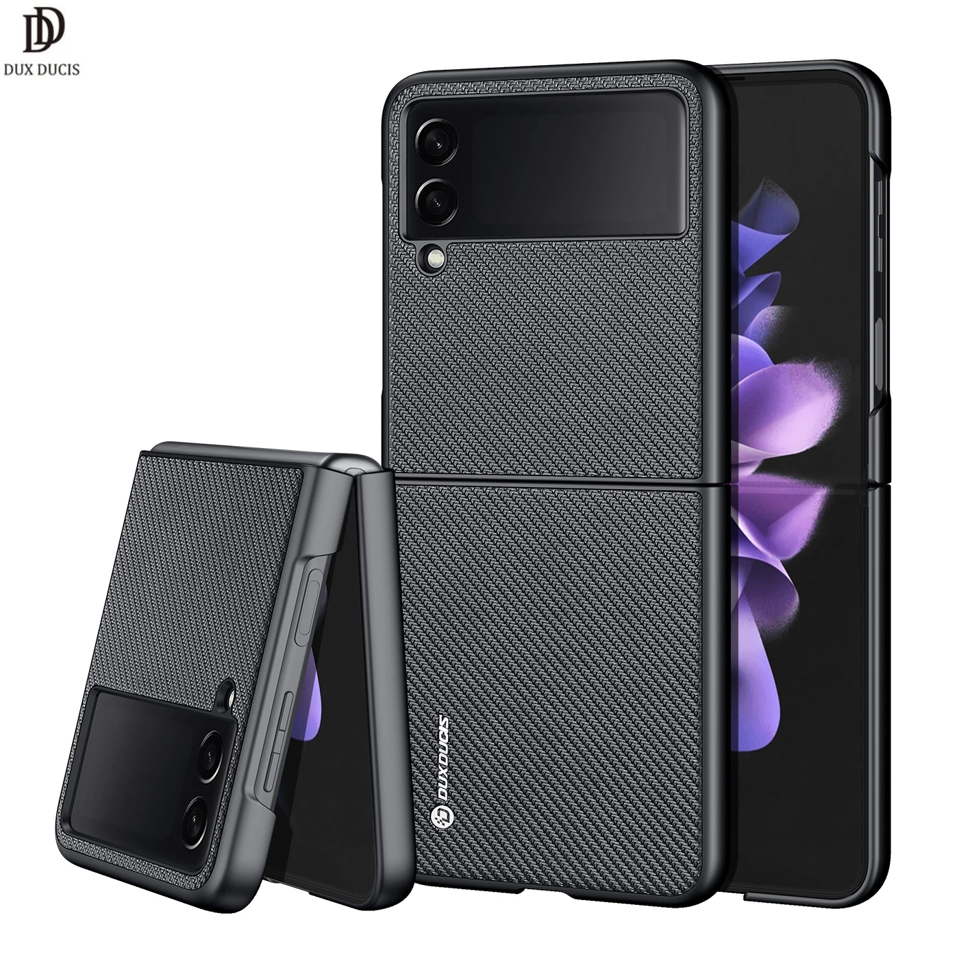Чехол для телефона DUX DUCIS FINO с рисунком для Samsung Galaxy Z Flip 3 5G Luxus, тканый чехол для телефона
Чехол для телефона DUX DUCIS FINO с рисунком для Samsung Galaxy Z Flip 3 5G Luxus, тканый чехол для телефона