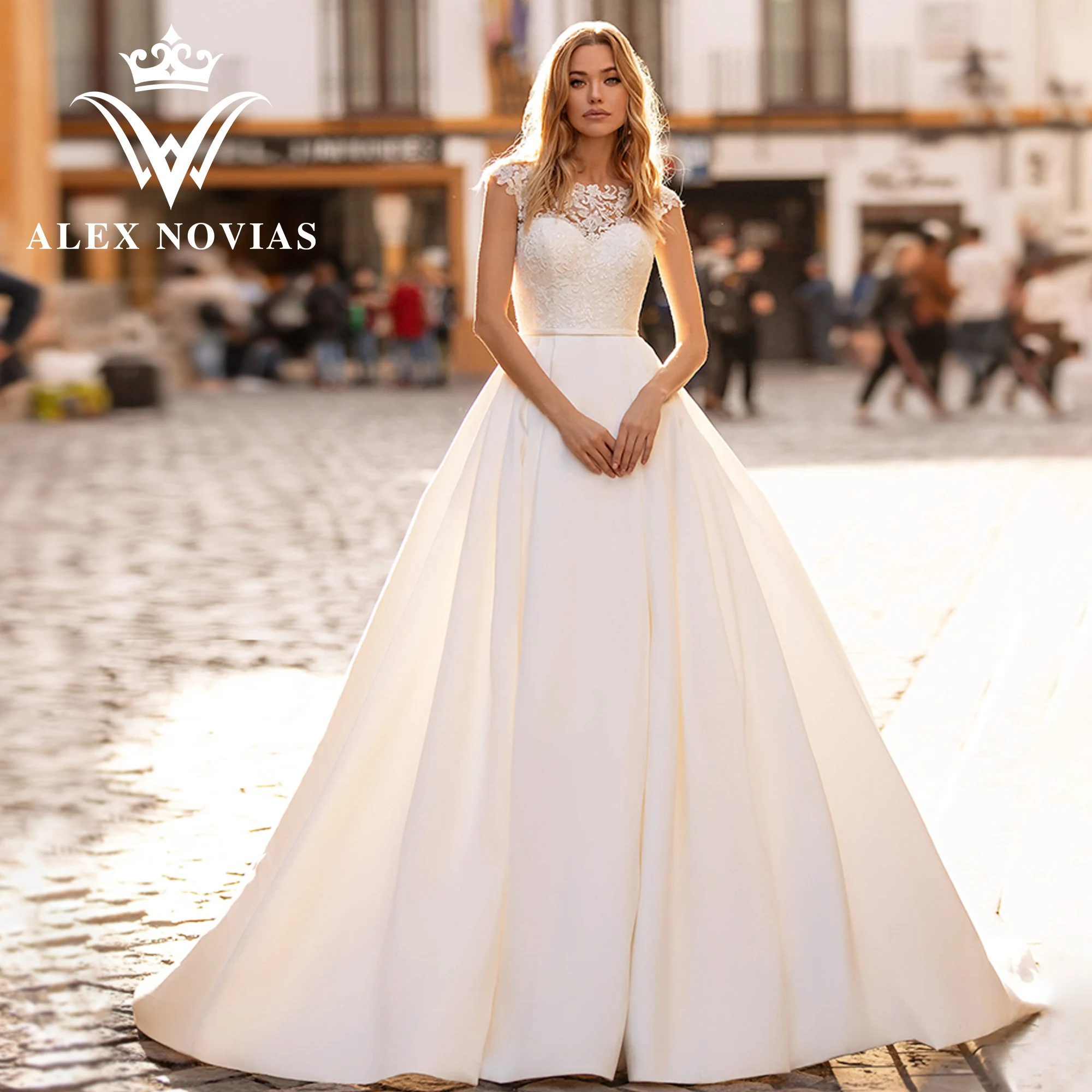 Бальное платье ALEX NOVIAS, атласное свадебное платье, 2023 очаровательное шикарное свадебное платье для выпускного вечера, платья, свадебные платья
Бальное платье ALEX NOVIAS, атласное свадебное платье, 2023 очаровательное шикарное свадебное платье для выпускного вечера, платья, свадебные платья