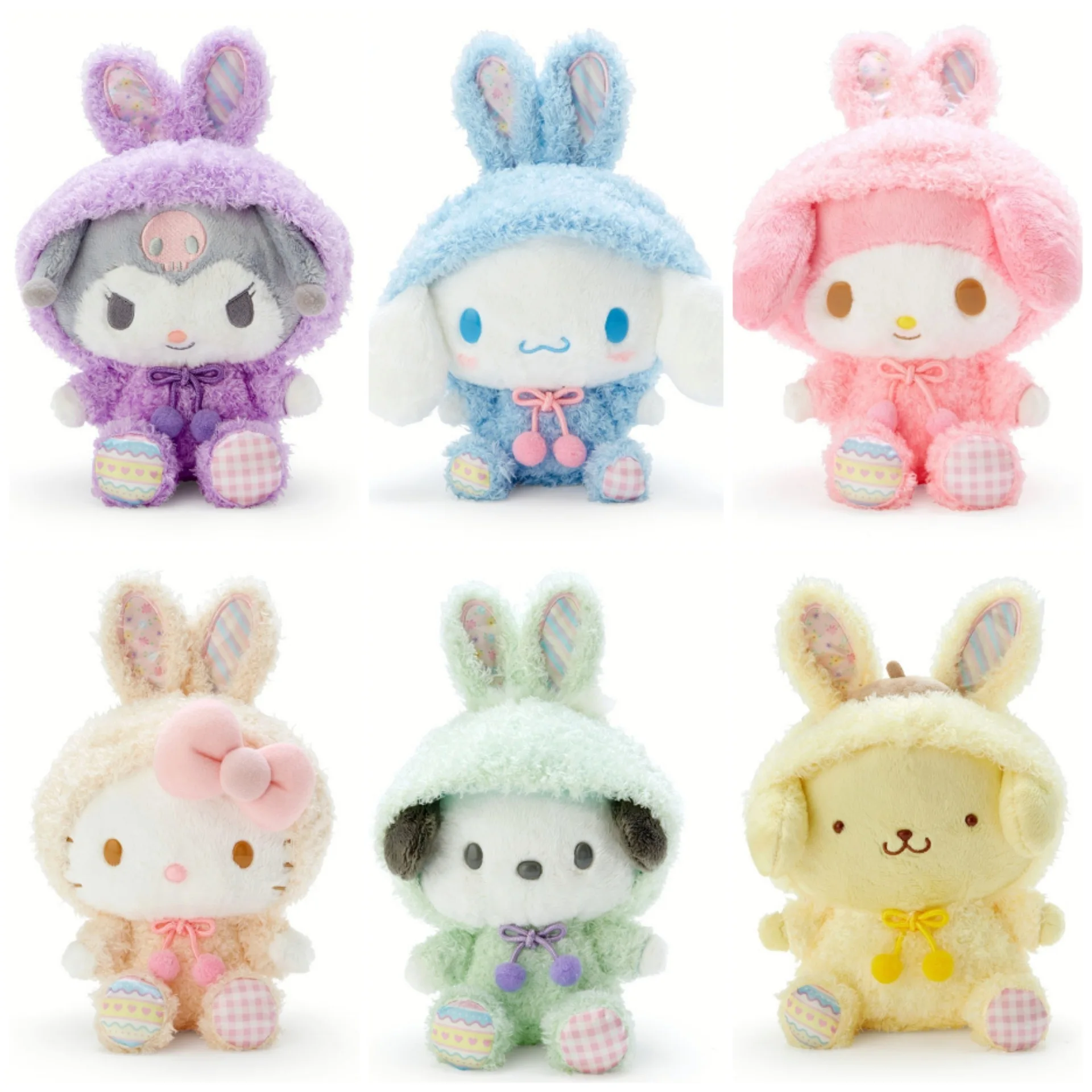 30 см Sanrioed Kawaii аниме мультфильм серия Kuromi My Melody Cinnamoroll милый кролик серия милые плюшевые игрушки
30 см Sanrioed Kawaii аниме мультфильм серия Kuromi My Melody Cinnamoroll милый кролик серия милые плюшевые игрушки