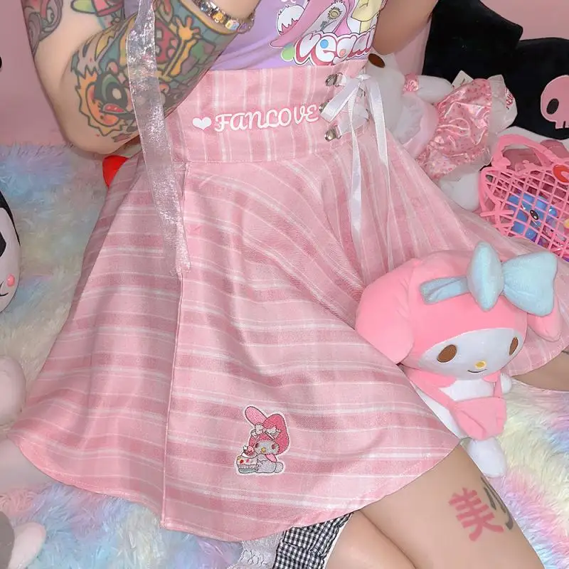 Sanrioed My Melody Cinnamoroll Милая мультяшная короткая юбка в японском стиле Харадзюку с вышивкой милая девушка с сердцем
Sanrioed My Melody Cinnamoroll Милая мультяшная короткая юбка в японском стиле Харадзюку с вышивкой милая девушка с сердцем