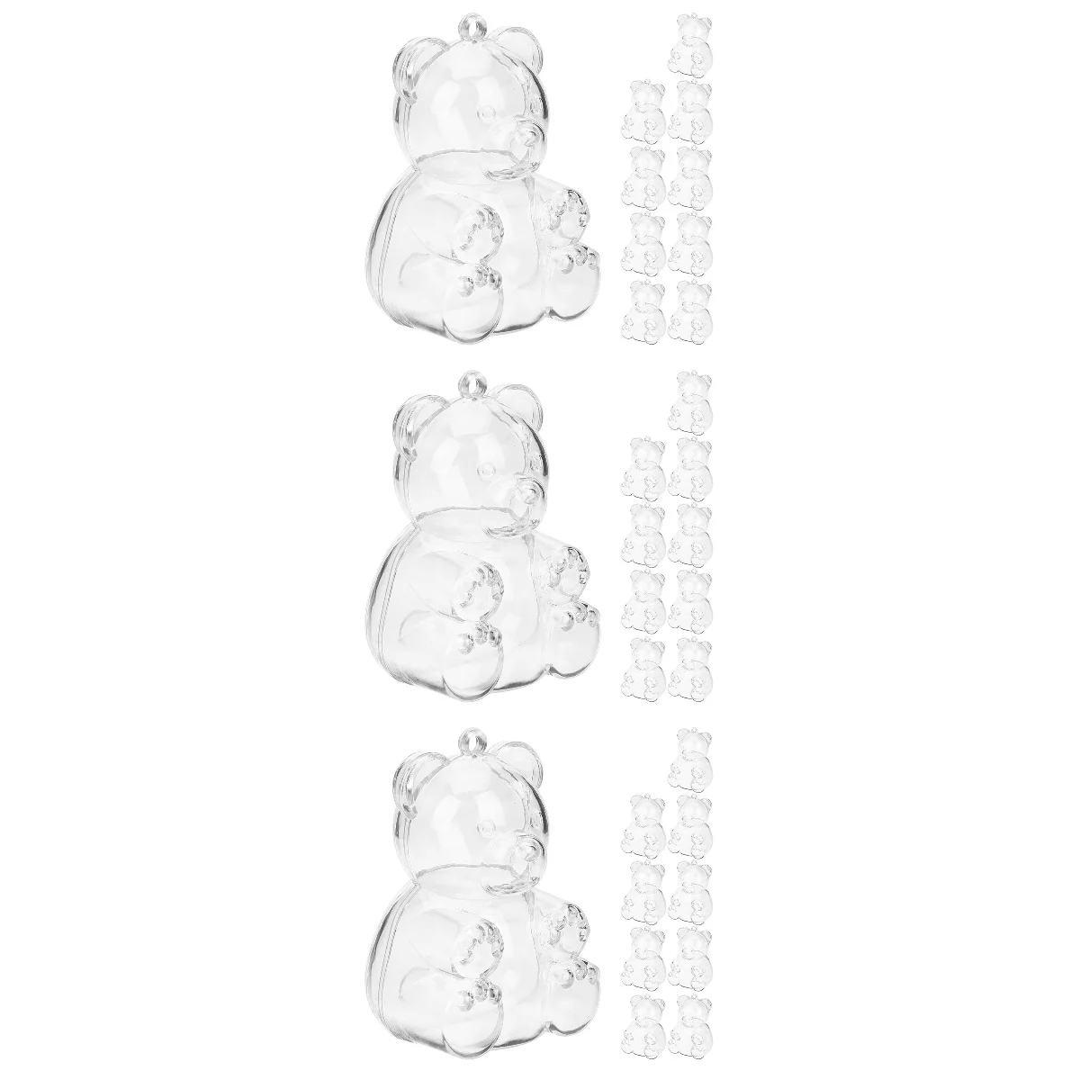 30 Pcs Snack Mini Plastic Containers Adorable Bear Cases Shape Candy Gift Box Party Treats Ps Small Baby
30 Pcs Snack Mini Plastic Containers Adorable Bear Cases Shape Candy Gift Box Party Treats Ps Small Baby