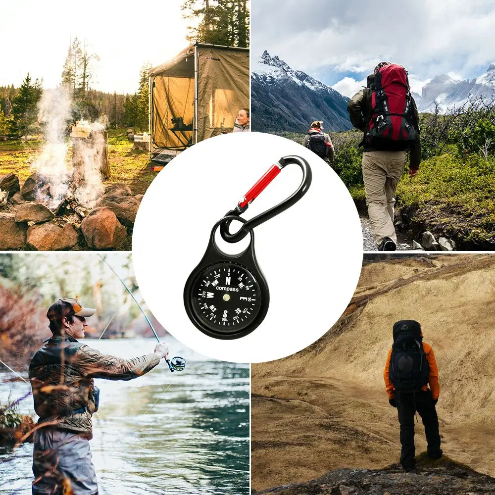 Survival Tool Portable Zinc Alloy Camping Carabiners Key Ring Hook Hanging Buckle Compass
Survival Tool Portable Zinc Alloy Camping Carabiners Key Ring Hook Hanging Buckle Compass