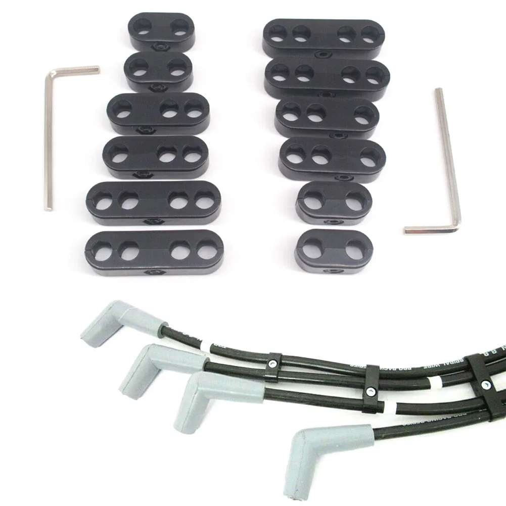12*Splitter Clip Fits 7mm And 8mm Plug Wires; Automotive Or Marine.come With Allen Arench; Keep The Wires From Heat.
12*Splitter Clip Fits 7mm And 8mm Plug Wires; Automotive Or Marine.come With Allen Arench; Keep The Wires From Heat.