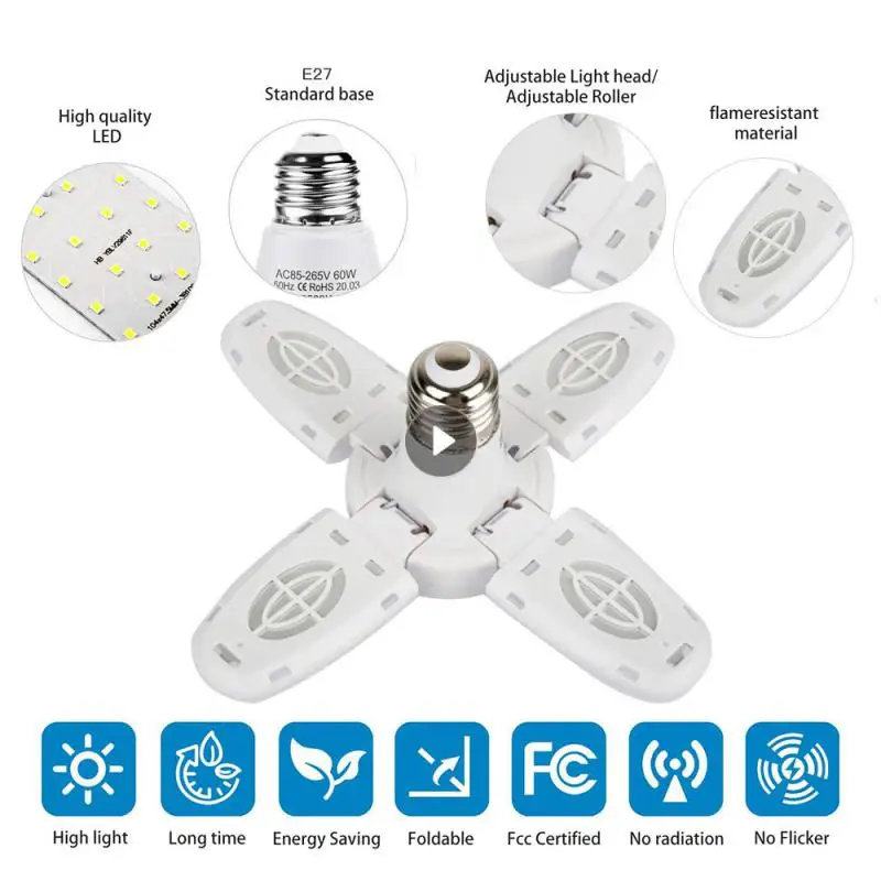 Деформируемый промышленный светильник, 38 Вт, портативный складной регулируемый для мастерской, освещение гаража, промышленная лампа
Деформируемый промышленный светильник, 38 Вт, портативный складной регулируемый для мастерской, освещение гаража, промышленная лампа