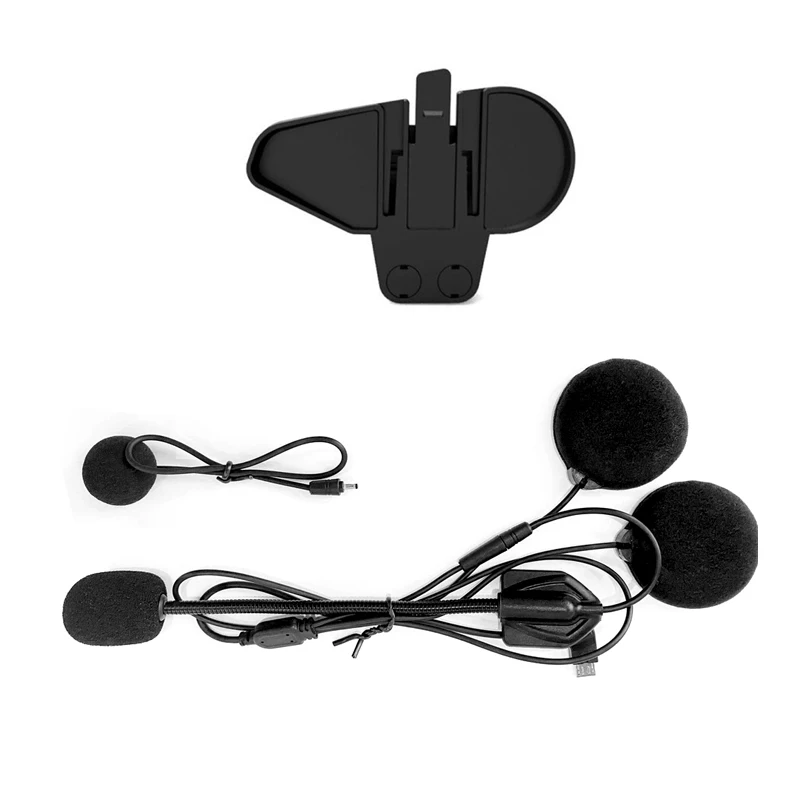 Maxto M2 M2C M3 M3S Motorcycle Helmet Headset Intercom Bracket Base Mount Holder + Dual Microphone Earphone for Maxto M2C/M3S
Maxto M2 M2C M3 M3S Motorcycle Helmet Headset Intercom Bracket Base Mount Holder + Dual Microphone Earphone for Maxto M2C/M3S