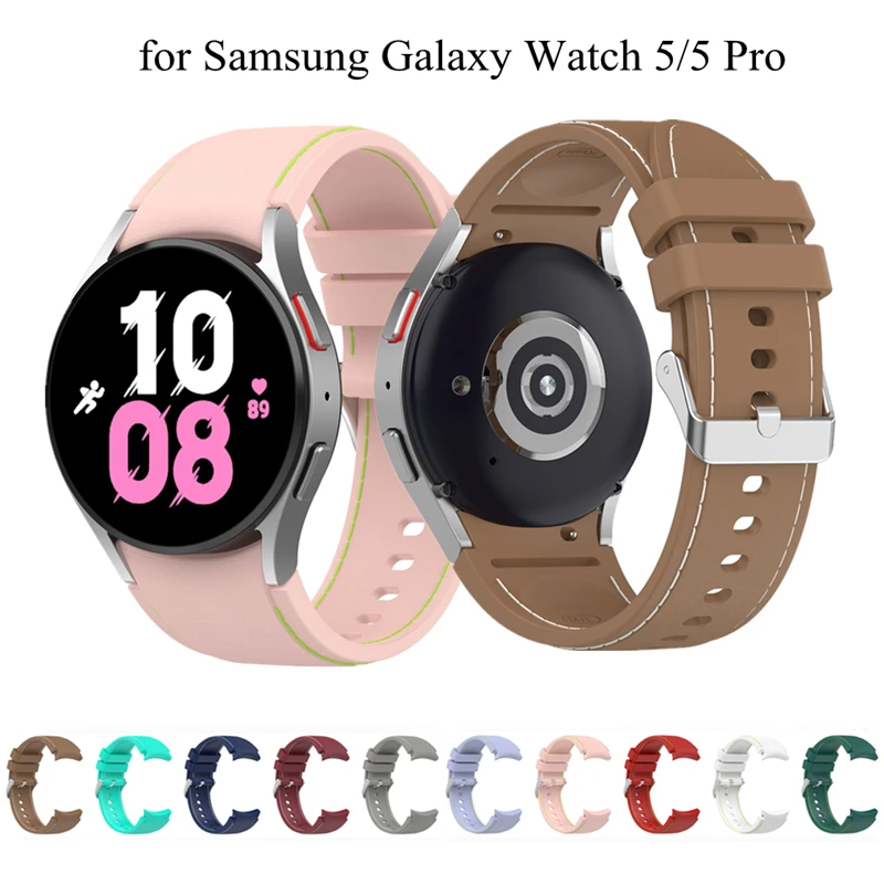 20mm Silicone Strap For Samsung Galaxy Watch 5 4 44mm 40mm Classic 46 42mm Ridge Sport Bracelet Galaxy Watch 5 pro 45mm
20mm Silicone Strap For Samsung Galaxy Watch 5 4 44mm 40mm Classic 46 42mm Ridge Sport Bracelet Galaxy Watch 5 pro 45mm