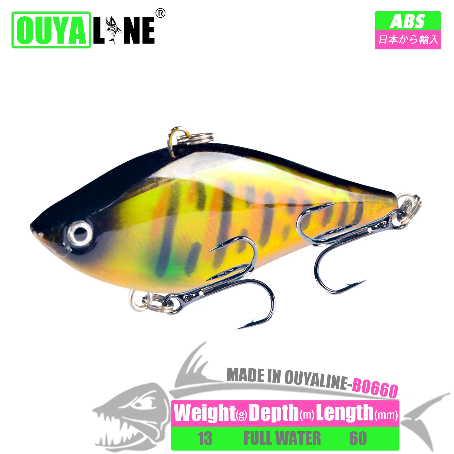 Fishing Lure Vibration Isca Artificial Weights 13g 60mm Sinking Baits Pesca Accessories Holographic Peche A La Carpe Fish Leurre
Fishing Lure Vibration Isca Artificial Weights 13g 60mm Sinking Baits Pesca Accessories Holographic Peche A La Carpe Fish Leurre