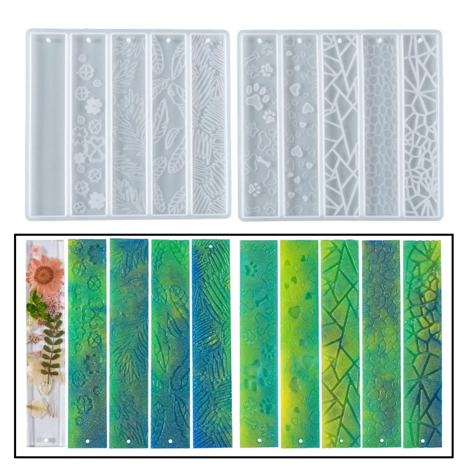 2 Pieces DIY Rectangle Bookmark Tools Pendant Charms Hanging Casting for Home Decor Resin Casting Soap Candle Making Keychain
2 Pieces DIY Rectangle Bookmark Tools Pendant Charms Hanging Casting for Home Decor Resin Casting Soap Candle Making Keychain