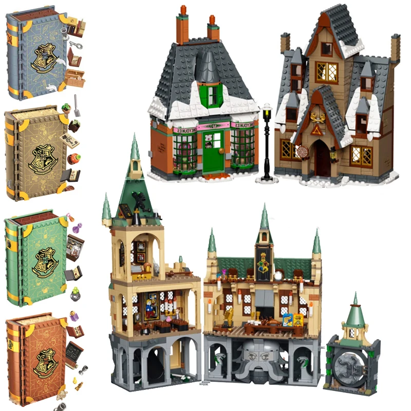 Movie Magic World Secret Room Set Book Building Block Visit The Village City Construction Street Bricks Toys for Children Gift 
Movie Magic World Secret Room Set Book Building Block Visit The Village City Construction Street Bricks Toys for Children Gift